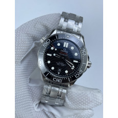 (준비완료/특급배송)NO.2752/VS공장 오메가 씨마스터 다이버 300 스틸 블랙다이얼V4 VS8800 (최신무브업버전)