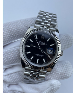 (준비완료/특급배송)NO.3314/롤렉스 데이저스트 126334 41미리 블랙다이얼 바인덱스 QP공장