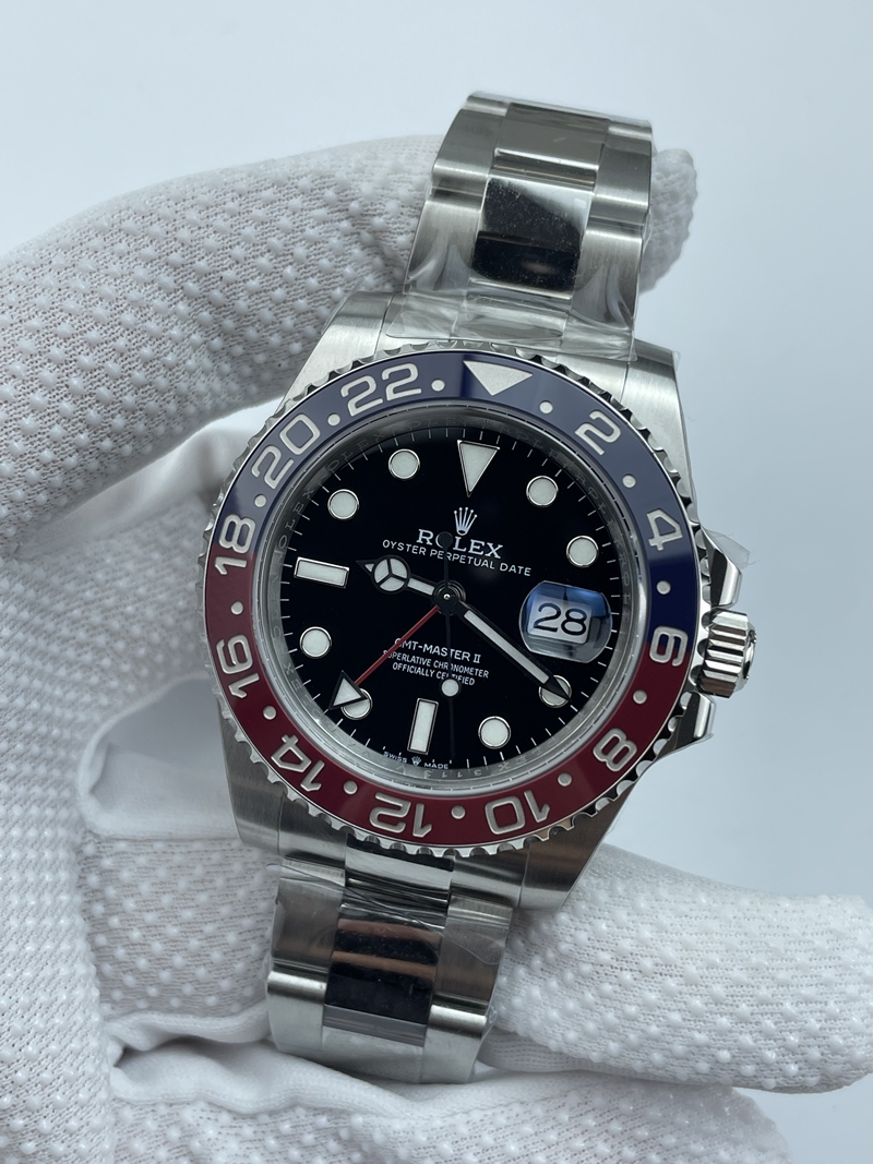 (준비완료/특급배송)NO.3378/롤렉스 펩시 지엠티마스터2 126710BLRO QP공장